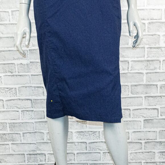 Pinup Couture Women's 50s Veronica Dress in Navy with red heard size XL - Picture 8 of 12
